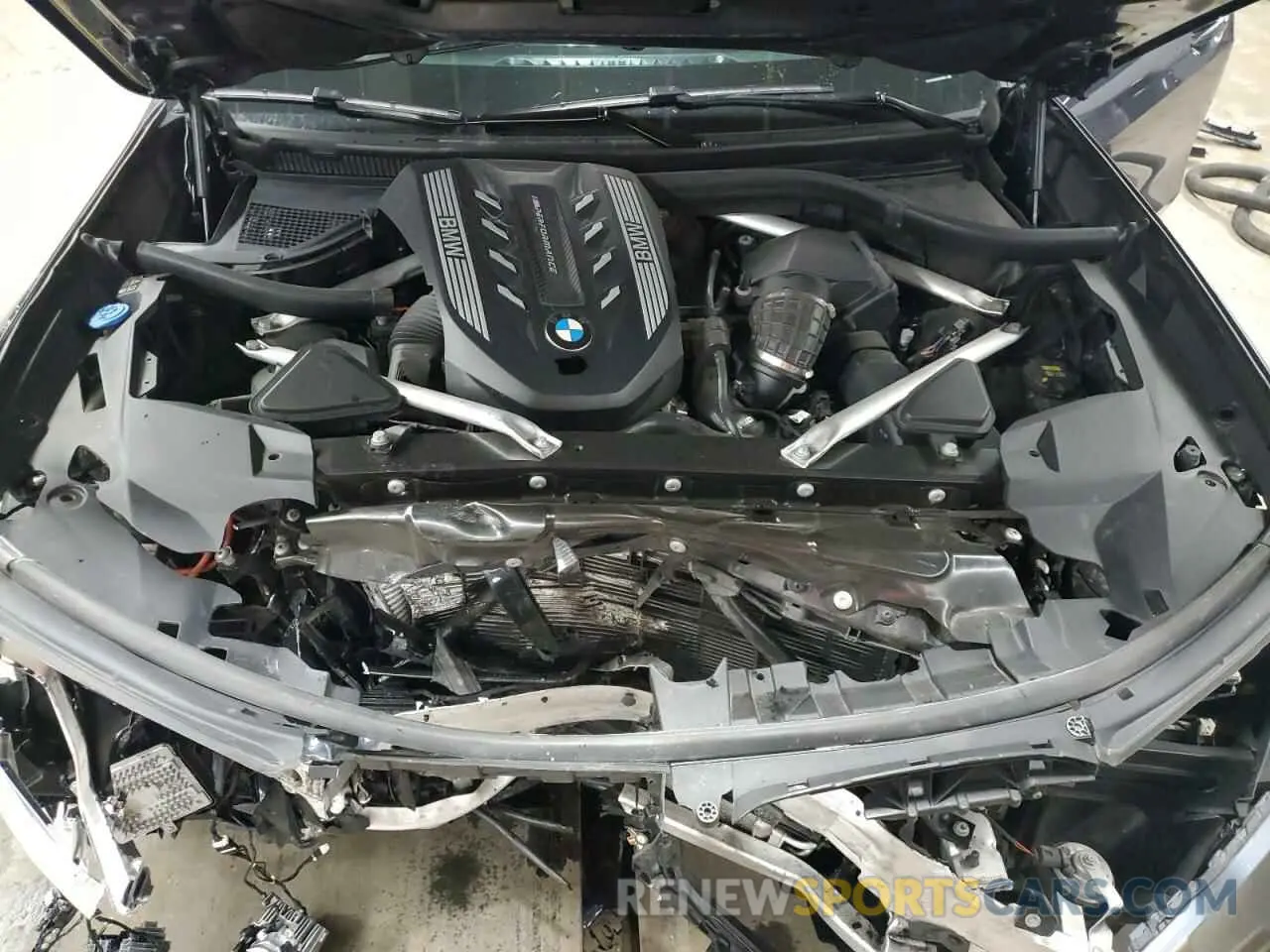 12 fotografías del automóvil dañado 5UXCX6C0XL9C50080 BMW X7 2020