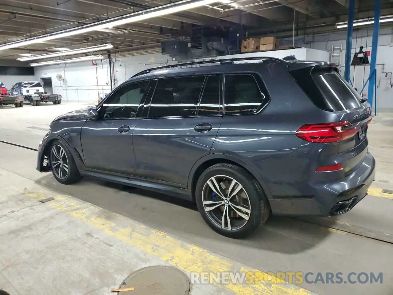 2 fotografías del automóvil dañado 5UXCX6C0XL9C50080 BMW X7 2020
