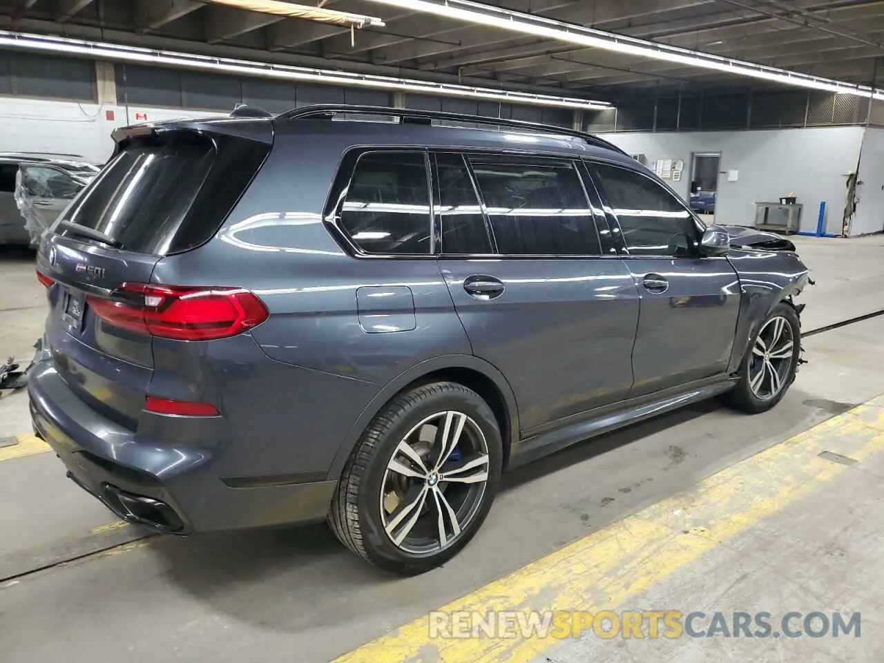 3 fotografías del automóvil dañado 5UXCX6C0XL9C50080 BMW X7 2020