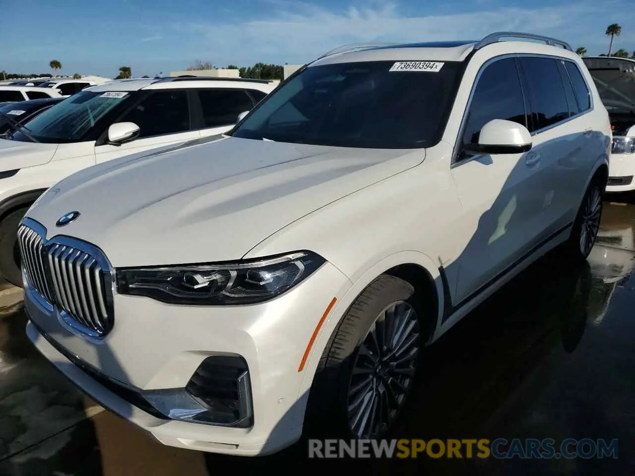 1 fotografías del automóvil dañado 5UXCW2C00M9E40192 BMW X7 2021