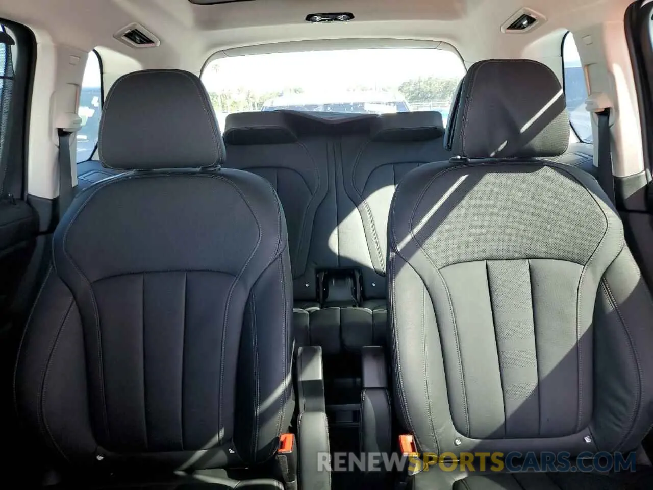 10 fotografías del automóvil dañado 5UXCW2C00M9E40192 BMW X7 2021
