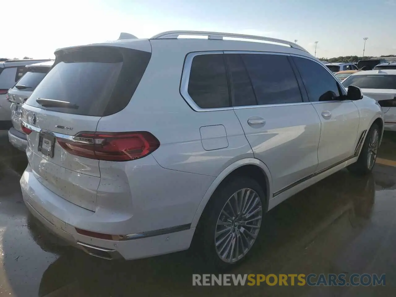 3 fotografías del automóvil dañado 5UXCW2C00M9E40192 BMW X7 2021