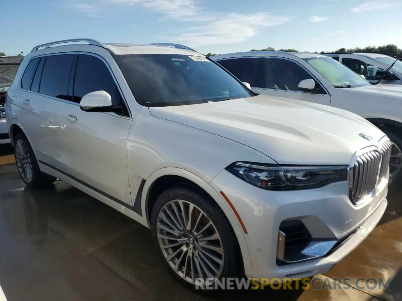 4 fotografías del automóvil dañado 5UXCW2C00M9E40192 BMW X7 2021
