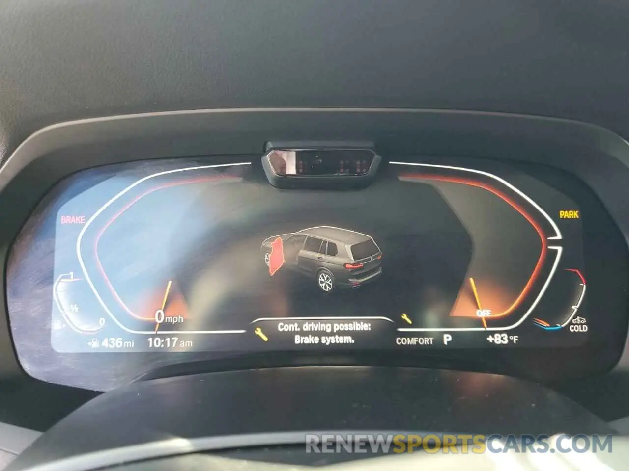 9 fotografías del automóvil dañado 5UXCW2C00M9E40192 BMW X7 2021
