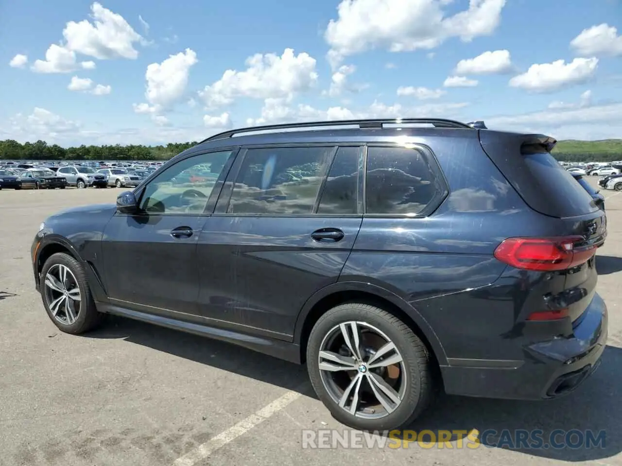 2 fotografías del automóvil dañado 5UXCW2C00M9G86465 BMW X7 2021
