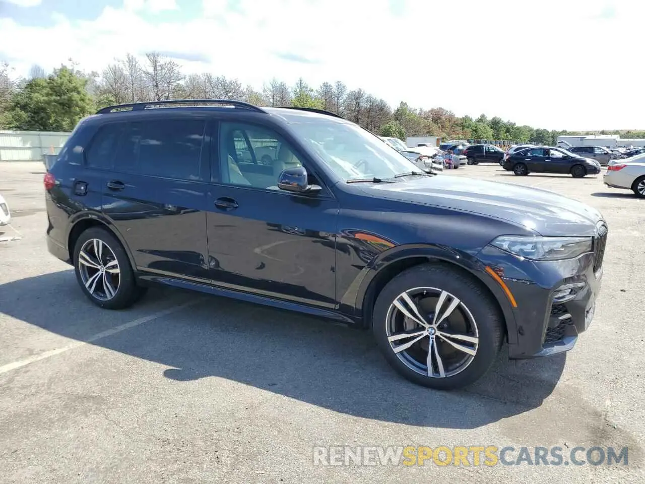 4 fotografías del automóvil dañado 5UXCW2C00M9G86465 BMW X7 2021