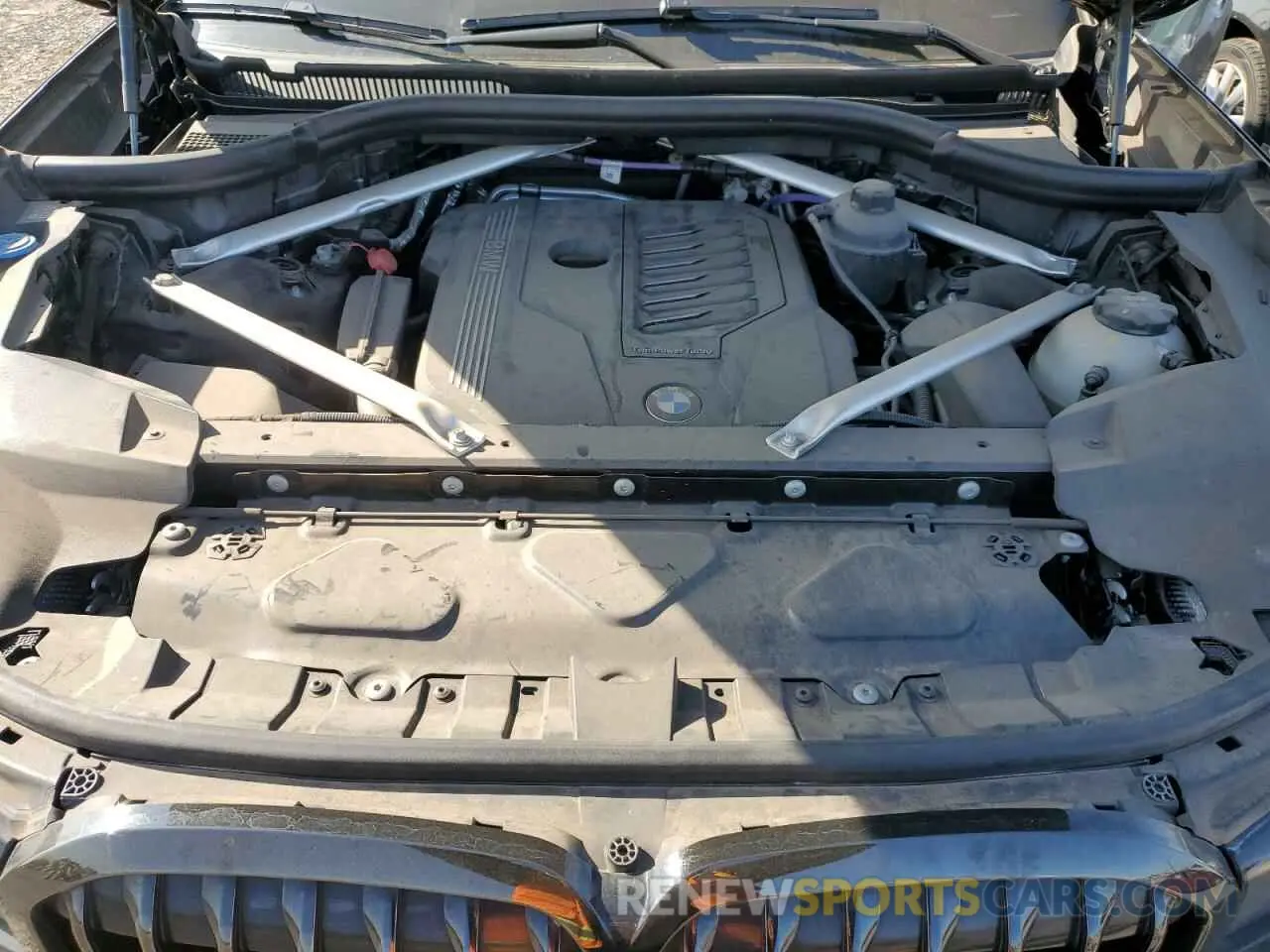 12 fotografías del automóvil dañado 5UXCW2C00M9H04673 BMW X7 2021