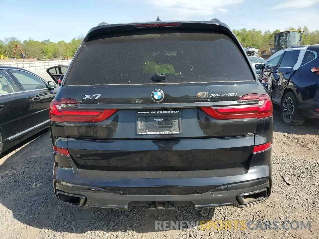 6 fotografías del automóvil dañado 5UXCW2C00M9H04673 BMW X7 2021