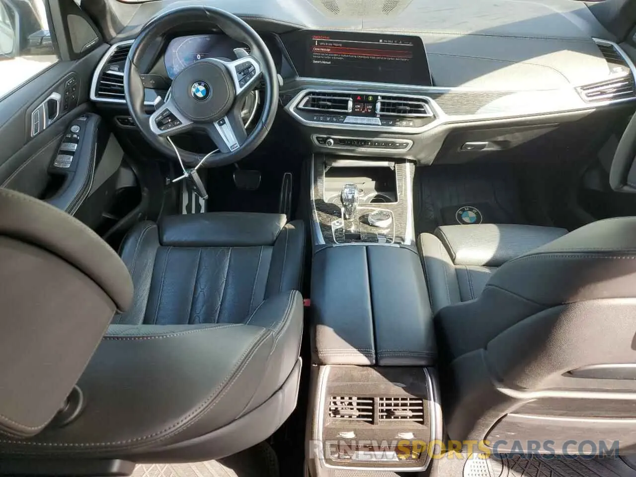 8 fotografías del automóvil dañado 5UXCW2C00M9H04673 BMW X7 2021