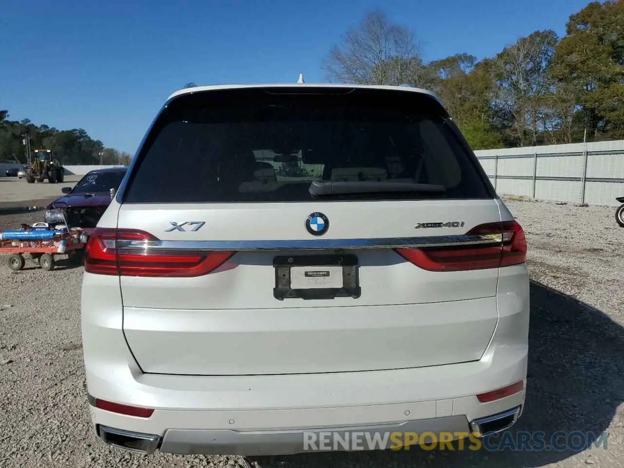 6 fotografías del automóvil dañado 5UXCW2C01M9G95322 BMW X7 2021