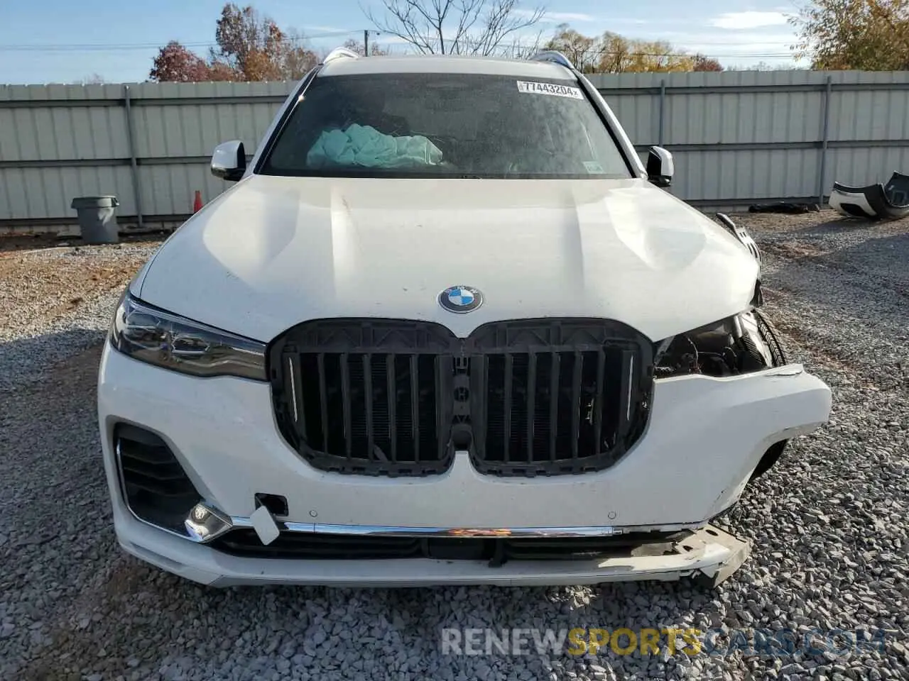 5 fotografías del automóvil dañado 5UXCW2C02M9E80080 BMW X7 2021