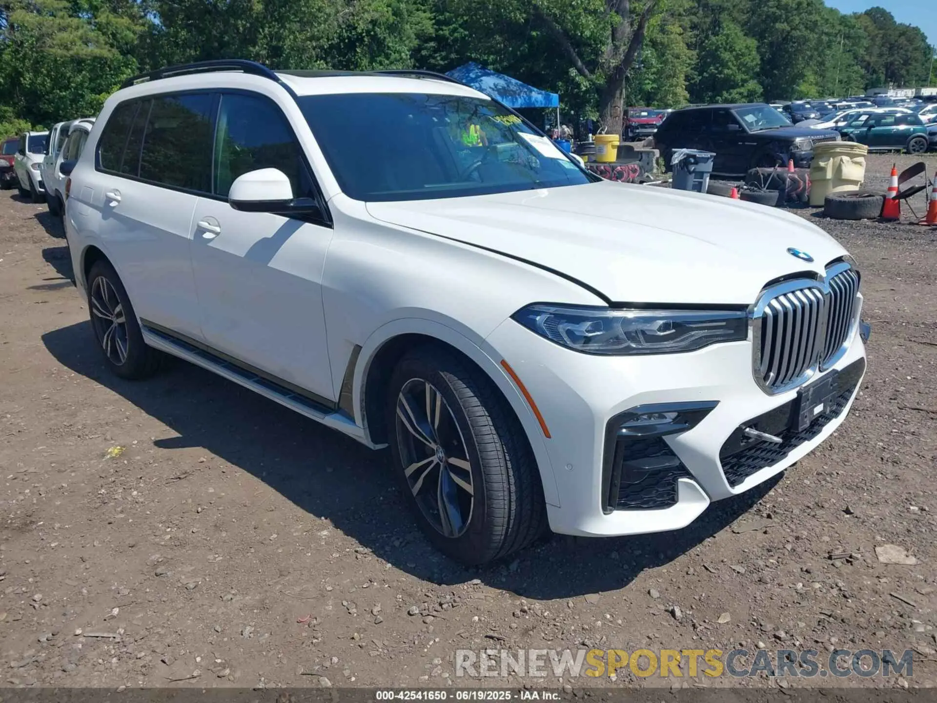 1 fotografías del automóvil dañado 5UXCW2C03M9D86936 BMW X7 2021