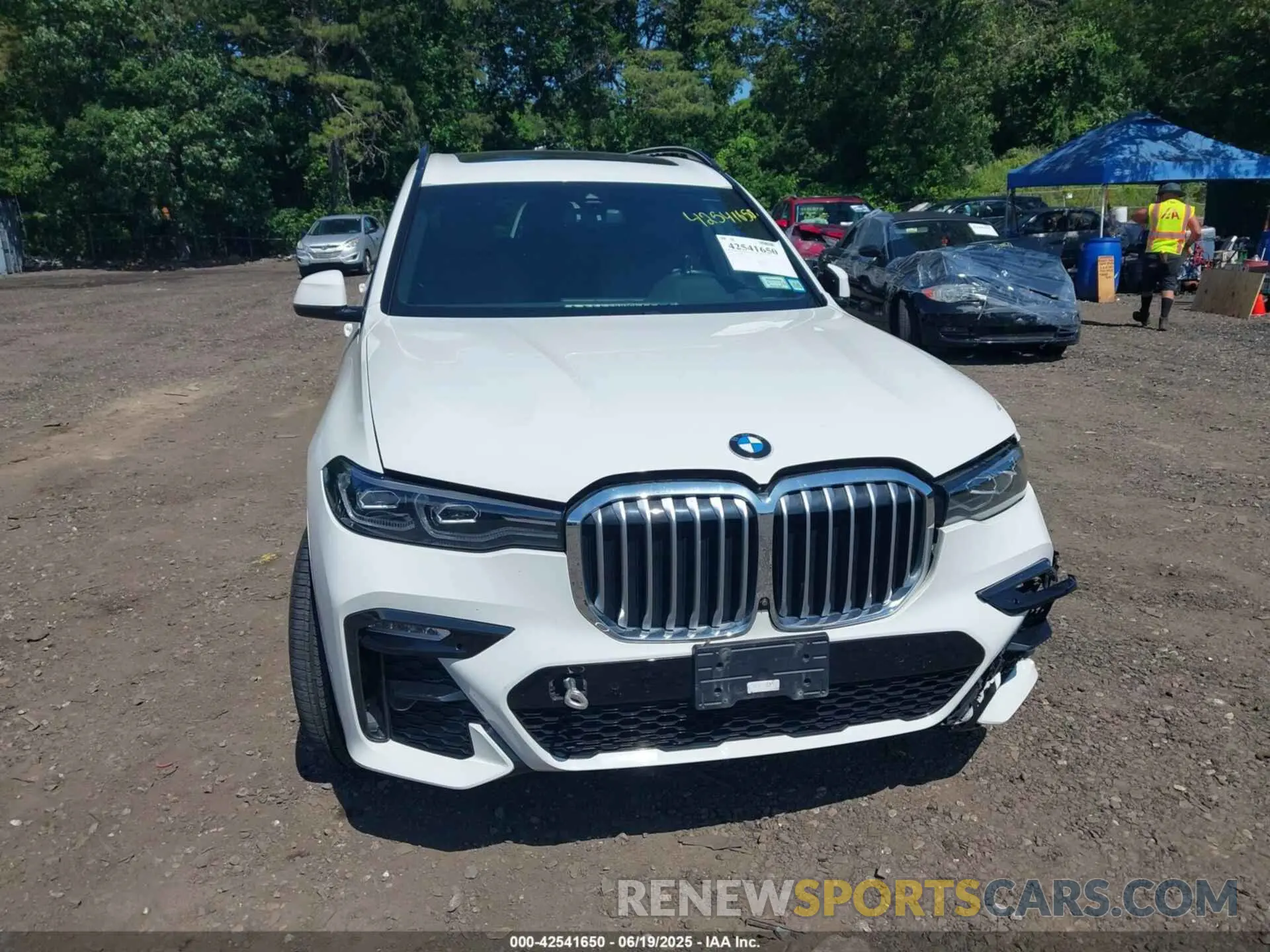 12 fotografías del automóvil dañado 5UXCW2C03M9D86936 BMW X7 2021