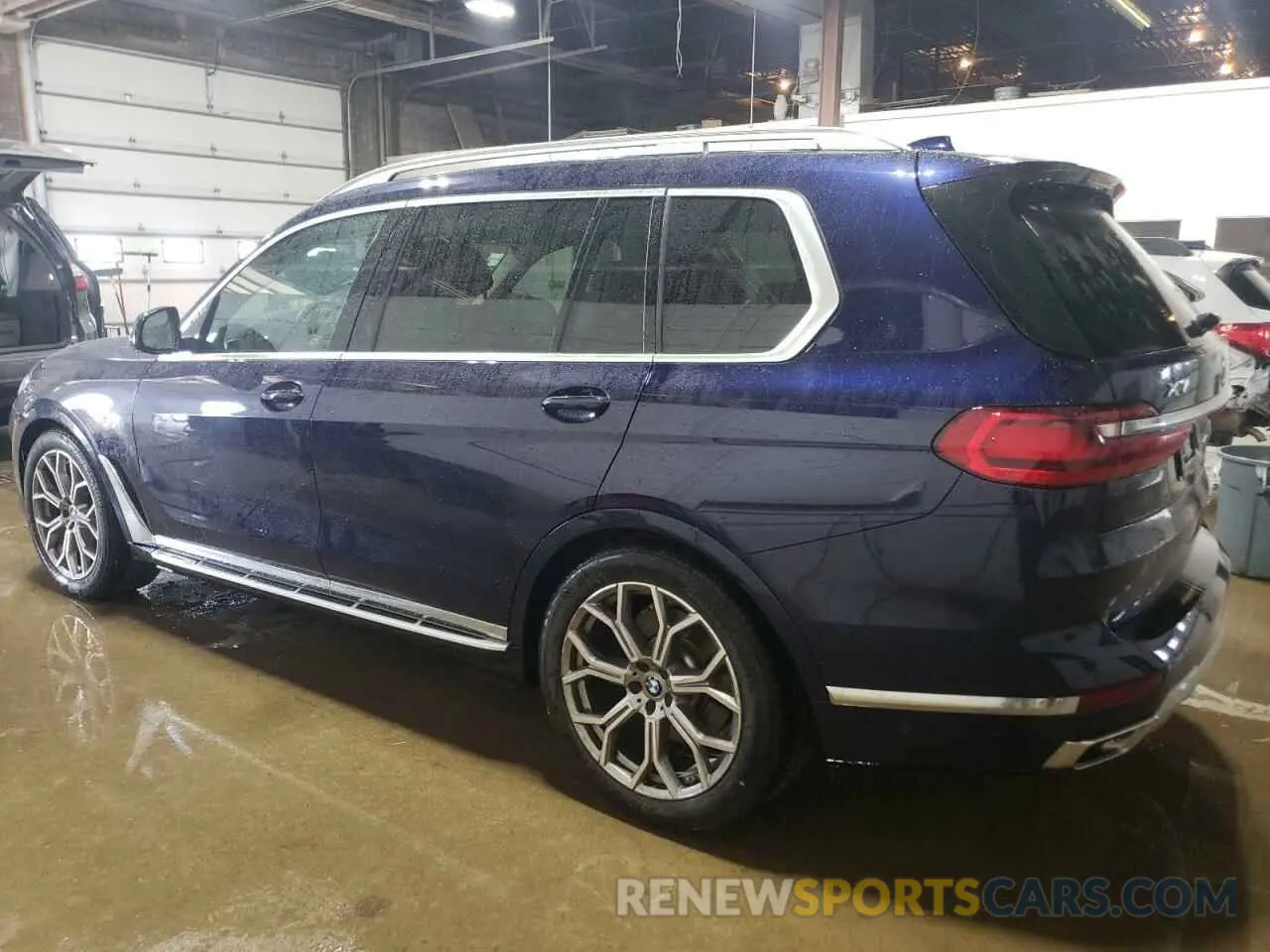 2 fotografías del automóvil dañado 5UXCW2C04M9G78739 BMW X7 2021