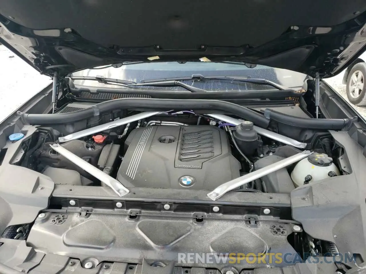 7 fotografías del automóvil dañado 5UXCW2C04M9H14557 BMW X7 2021
