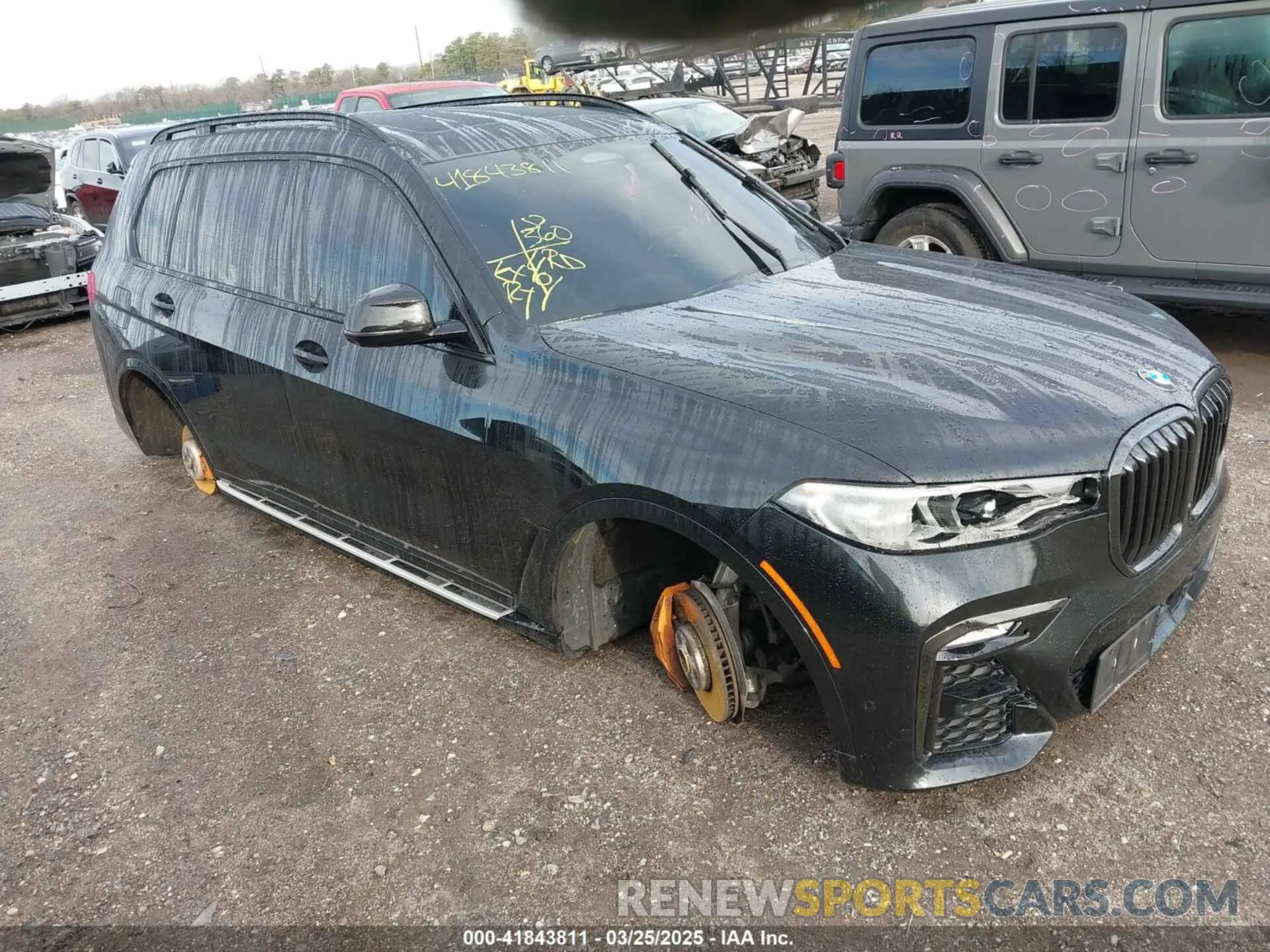 1 fotografías del automóvil dañado 5UXCW2C05M9D95315 BMW X7 2021