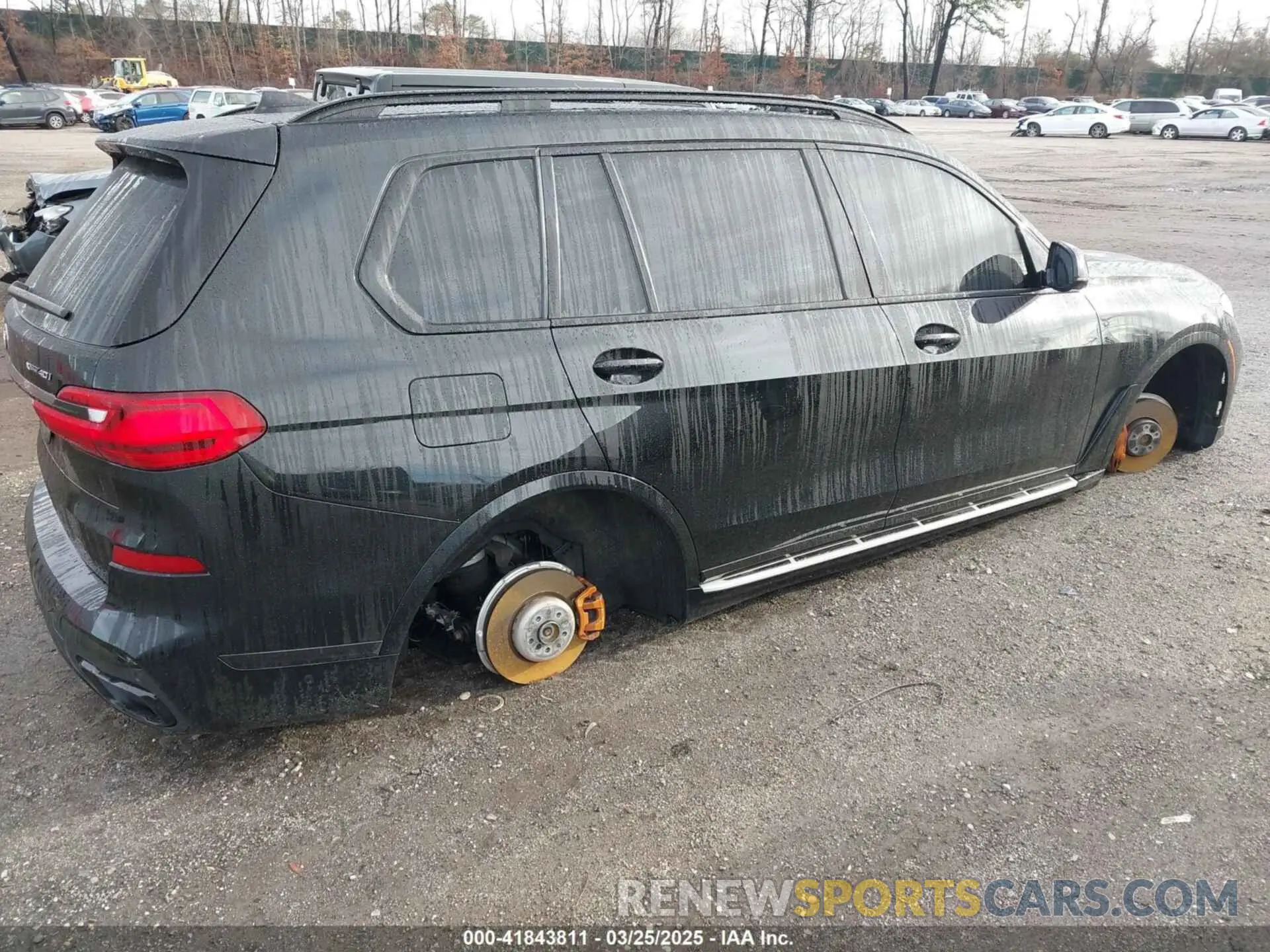 4 fotografías del automóvil dañado 5UXCW2C05M9D95315 BMW X7 2021