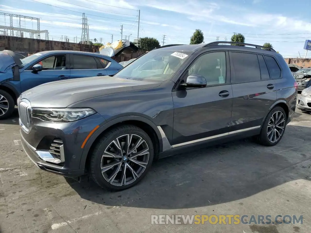 1 fotografías del automóvil dañado 5UXCW2C05M9F03531 BMW X7 2021