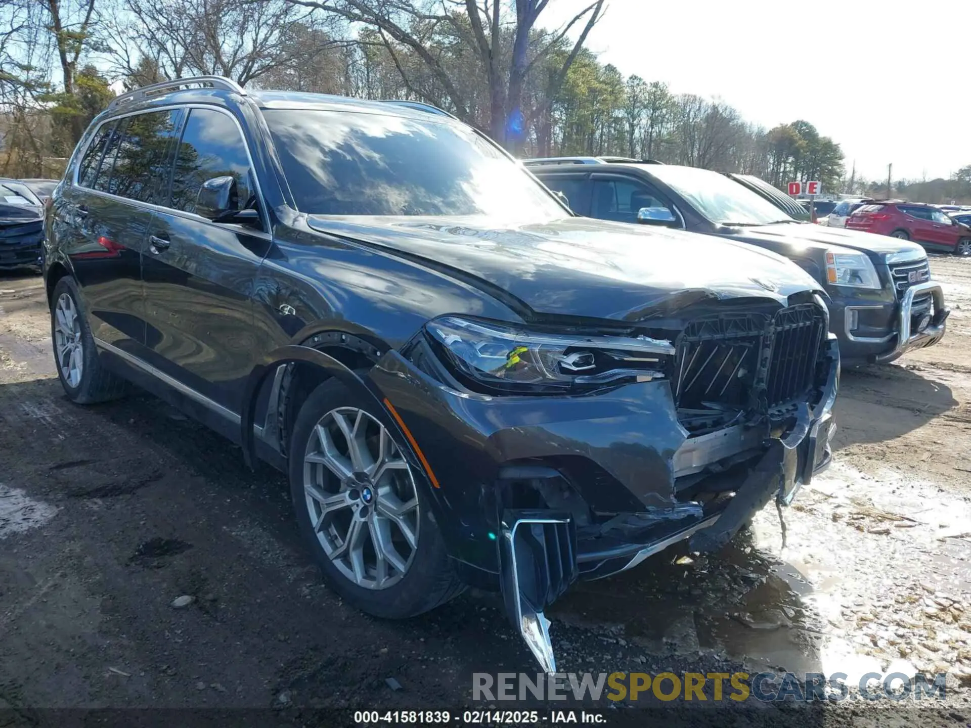 6 fotografías del automóvil dañado 5UXCW2C05M9G56541 BMW X7 2021