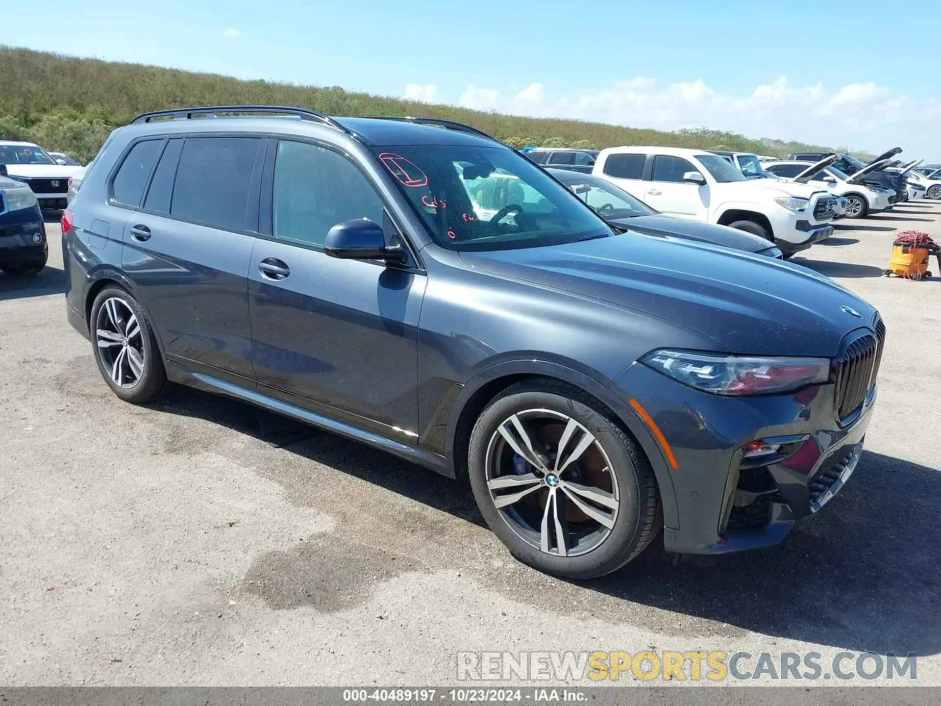 1 fotografías del automóvil dañado 5UXCW2C05M9H29648 BMW X7 2021