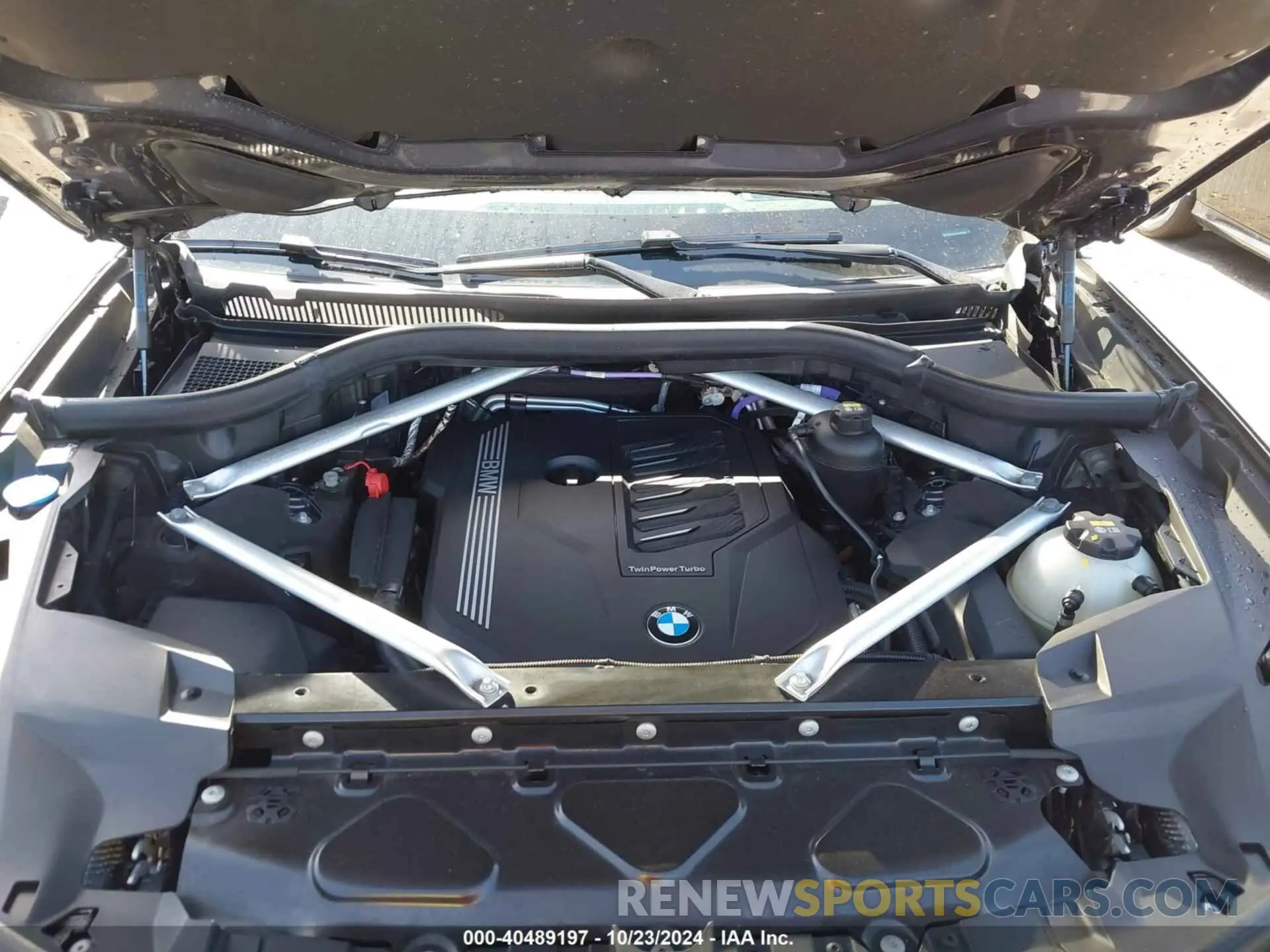 10 fotografías del automóvil dañado 5UXCW2C05M9H29648 BMW X7 2021