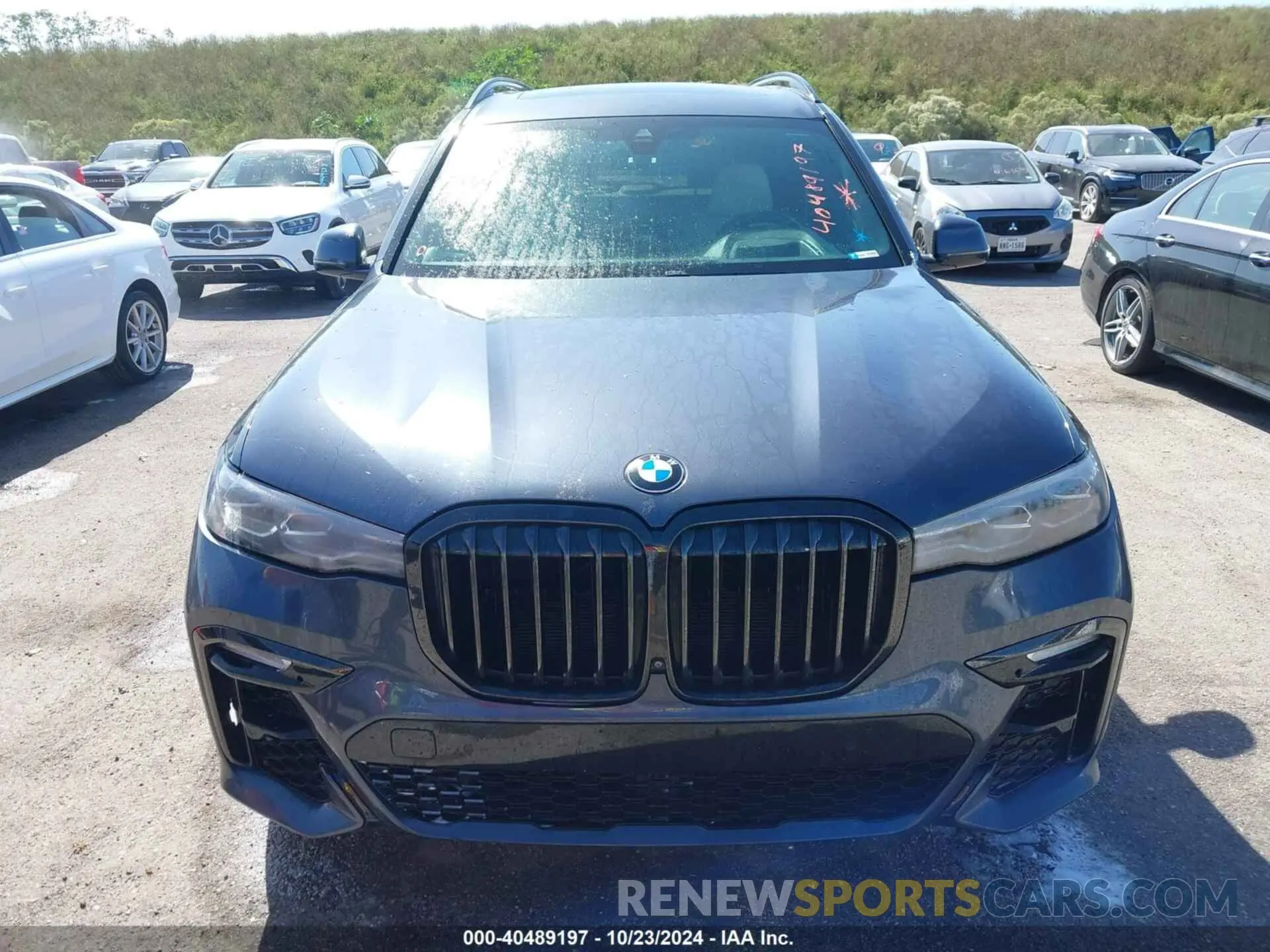 12 fotografías del automóvil dañado 5UXCW2C05M9H29648 BMW X7 2021