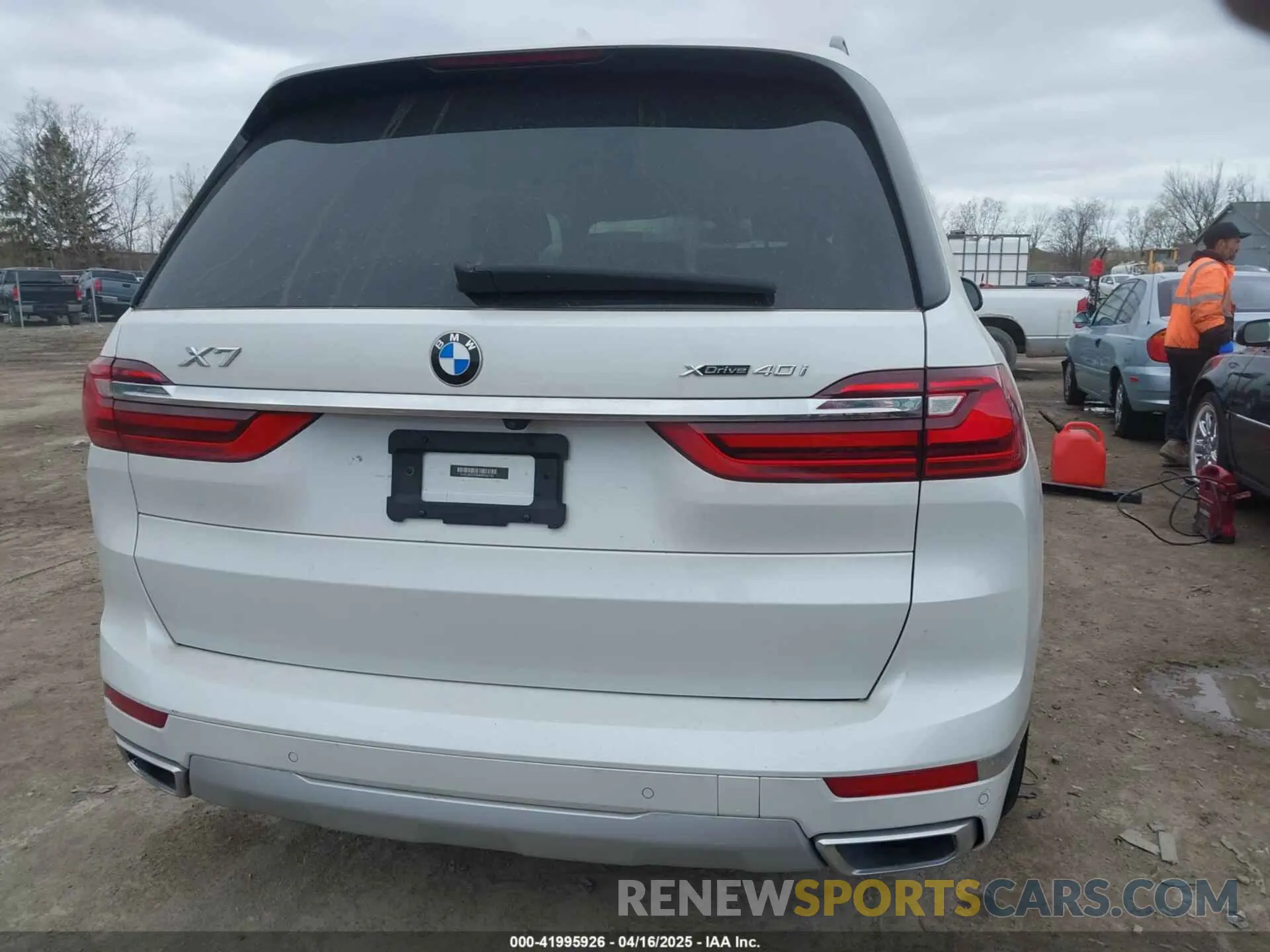 16 fotografías del automóvil dañado 5UXCW2C06M9G59965 BMW X7 2021