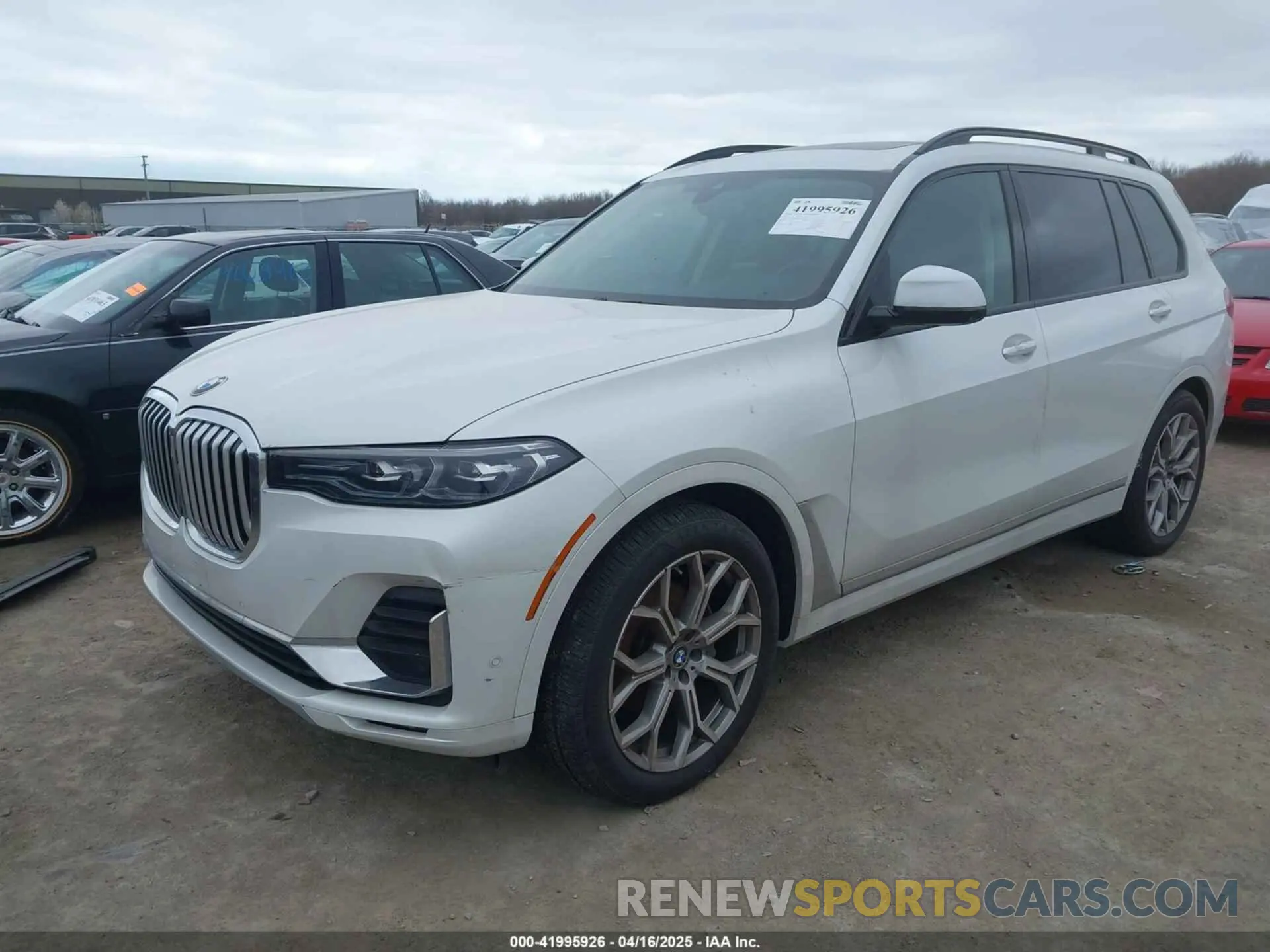 2 fotografías del automóvil dañado 5UXCW2C06M9G59965 BMW X7 2021