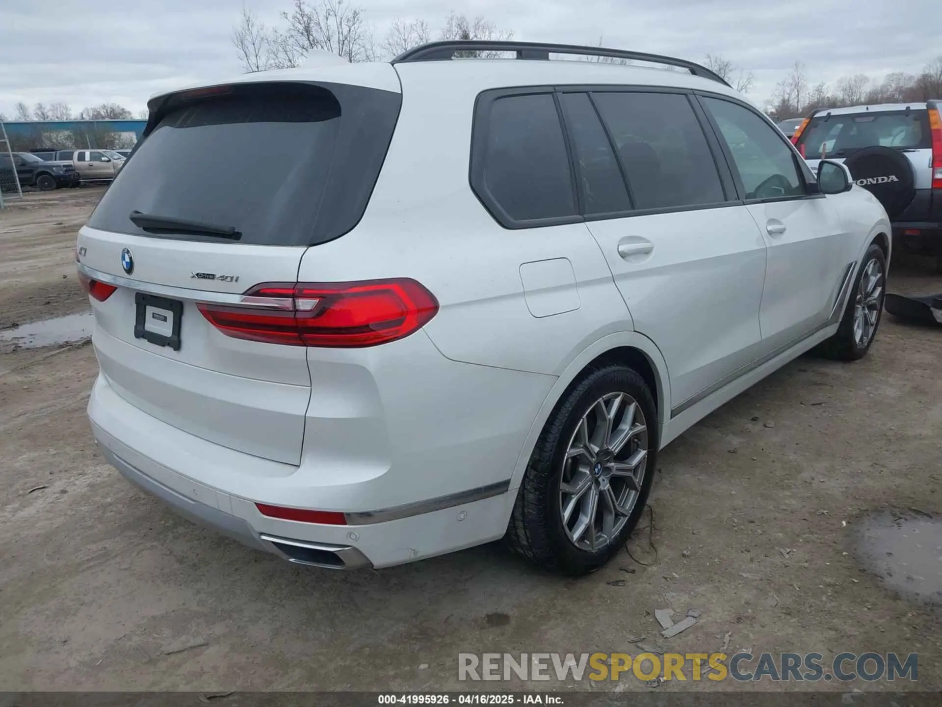 4 fotografías del automóvil dañado 5UXCW2C06M9G59965 BMW X7 2021