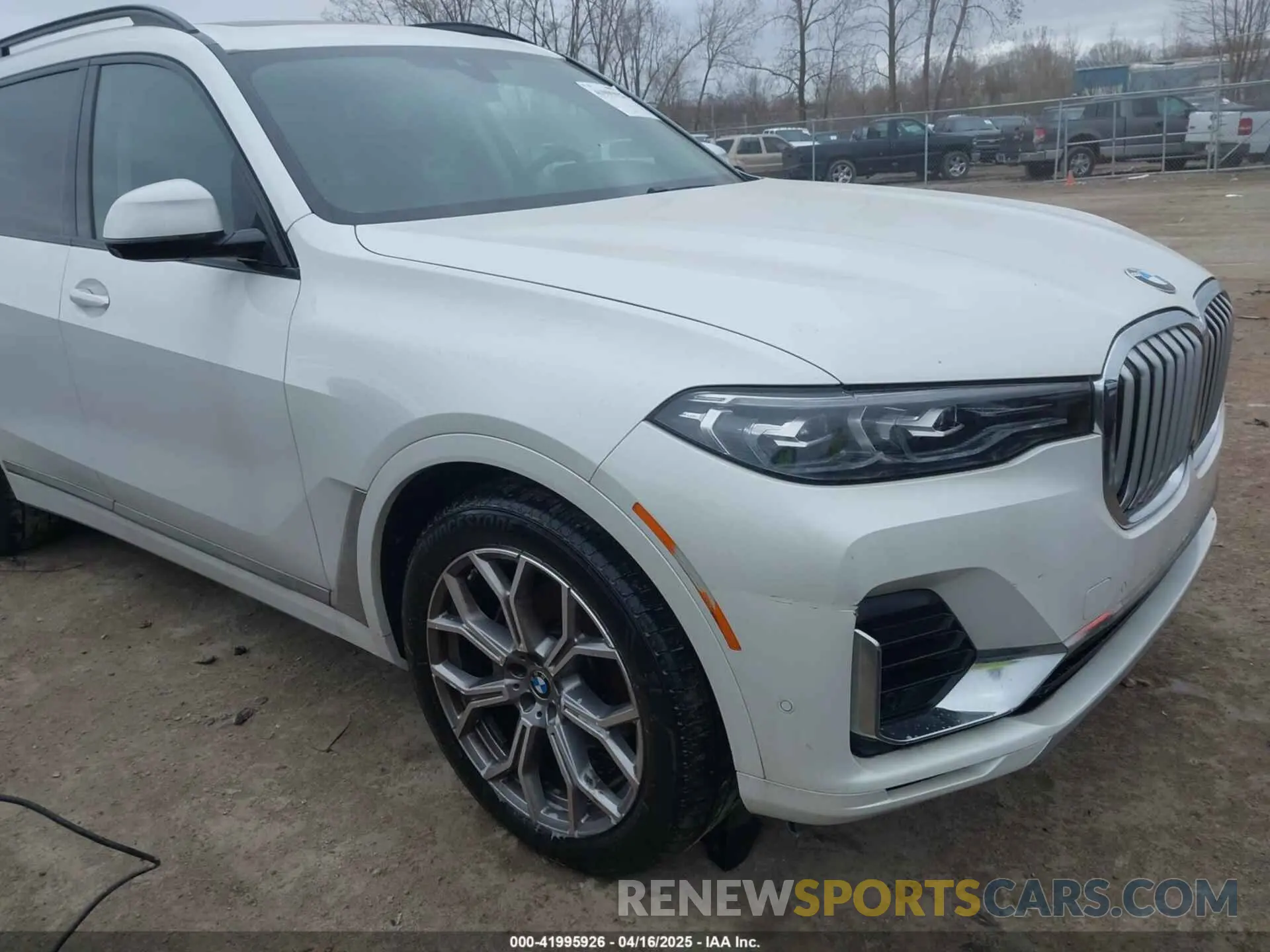 6 fotografías del automóvil dañado 5UXCW2C06M9G59965 BMW X7 2021