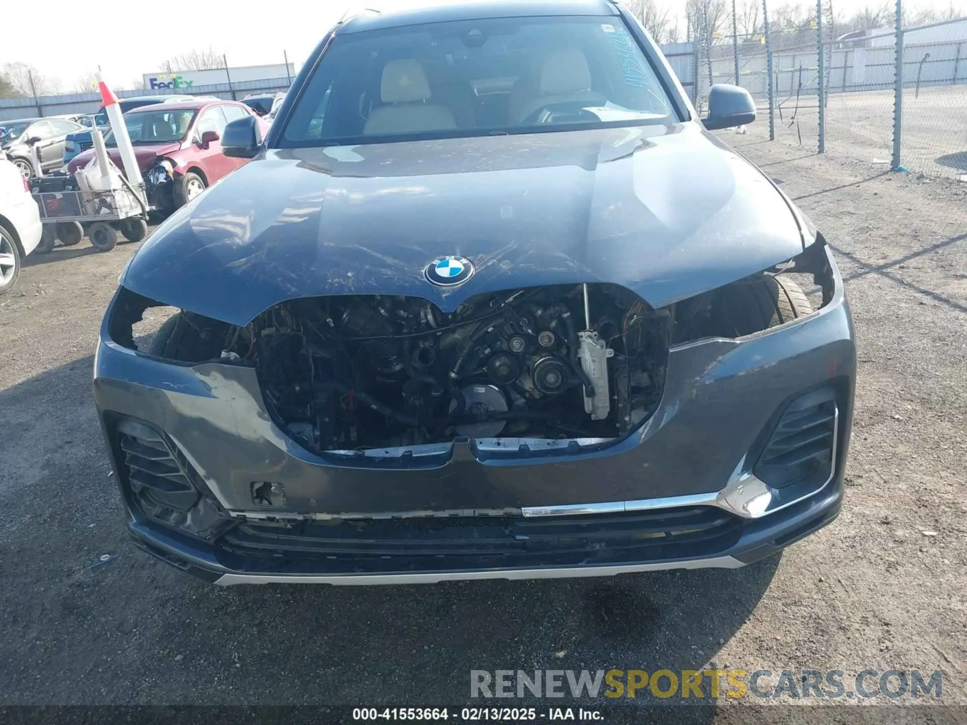 13 fotografías del automóvil dañado 5UXCW2C06M9H03043 BMW X7 2021