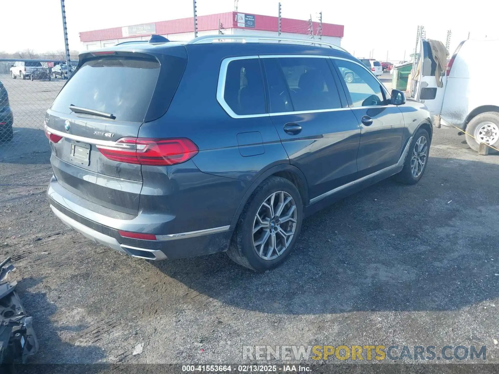 4 fotografías del automóvil dañado 5UXCW2C06M9H03043 BMW X7 2021