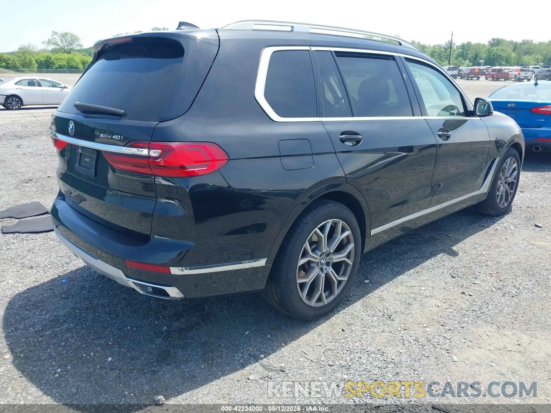 4 fotografías del automóvil dañado 5UXCW2C06M9H47267 BMW X7 2021