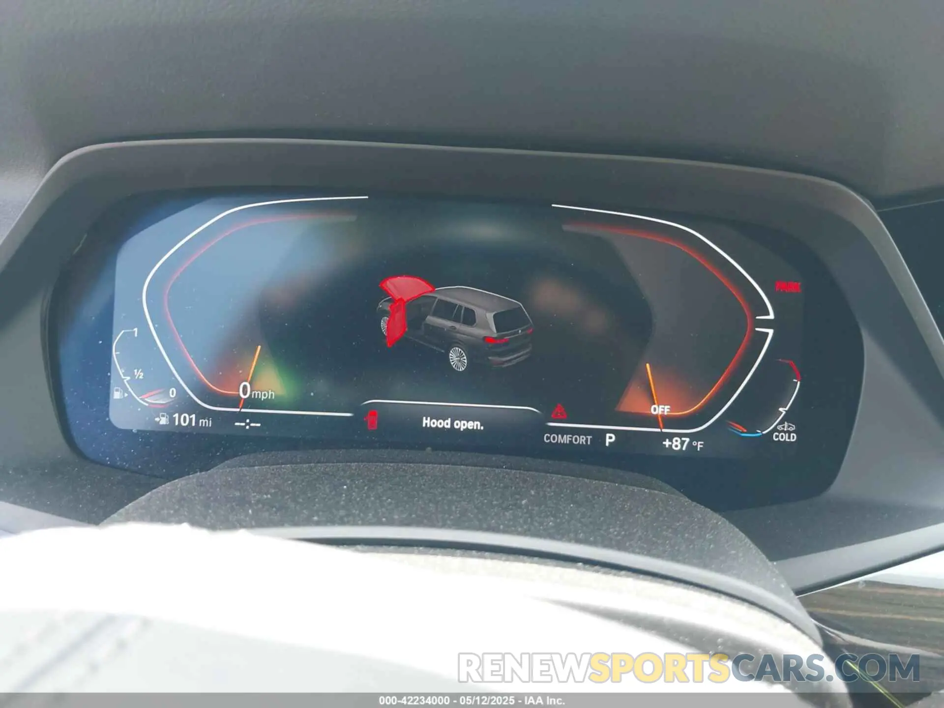 7 fotografías del automóvil dañado 5UXCW2C06M9H47267 BMW X7 2021