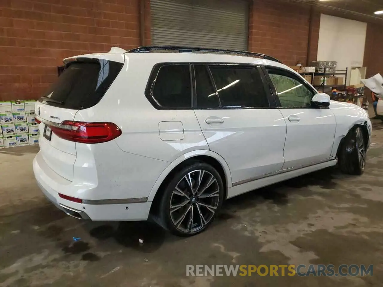 3 fotografías del automóvil dañado 5UXCW2C07M9G16168 BMW X7 2021