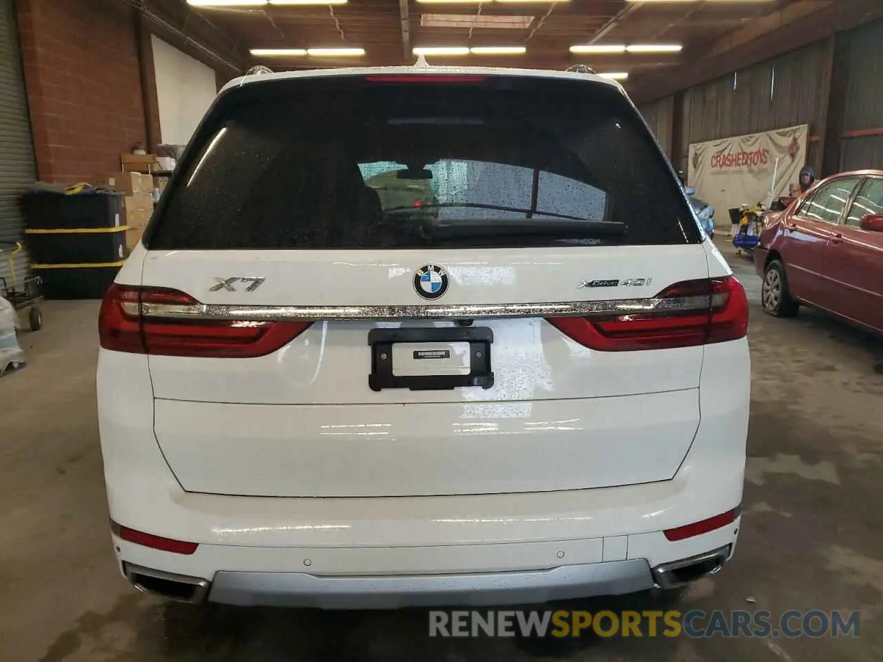 6 fotografías del automóvil dañado 5UXCW2C07M9G16168 BMW X7 2021