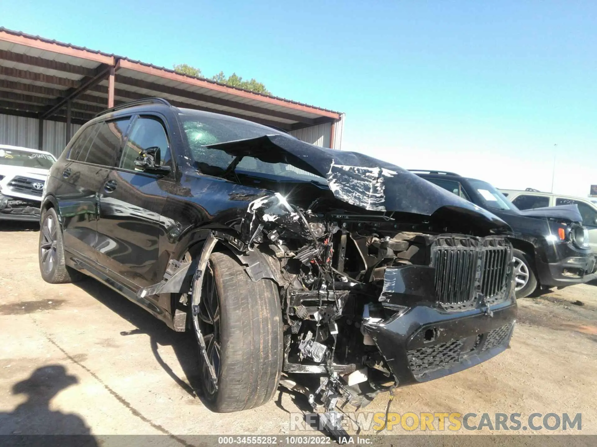 6 fotografías del automóvil dañado 5UXCW2C08M9D77312 BMW X7 2021
