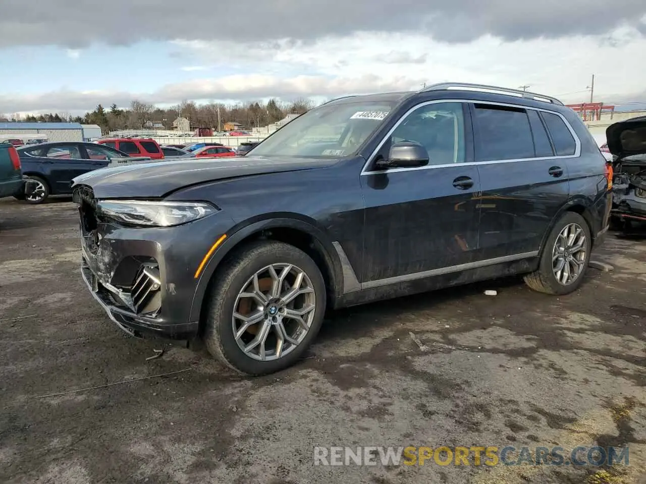 1 fotografías del automóvil dañado 5UXCW2C08M9F01630 BMW X7 2021