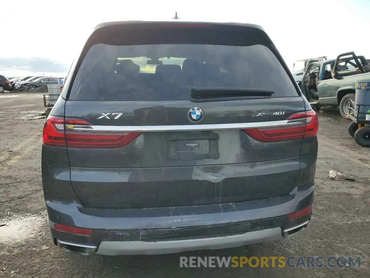 6 fotografías del automóvil dañado 5UXCW2C08M9F01630 BMW X7 2021