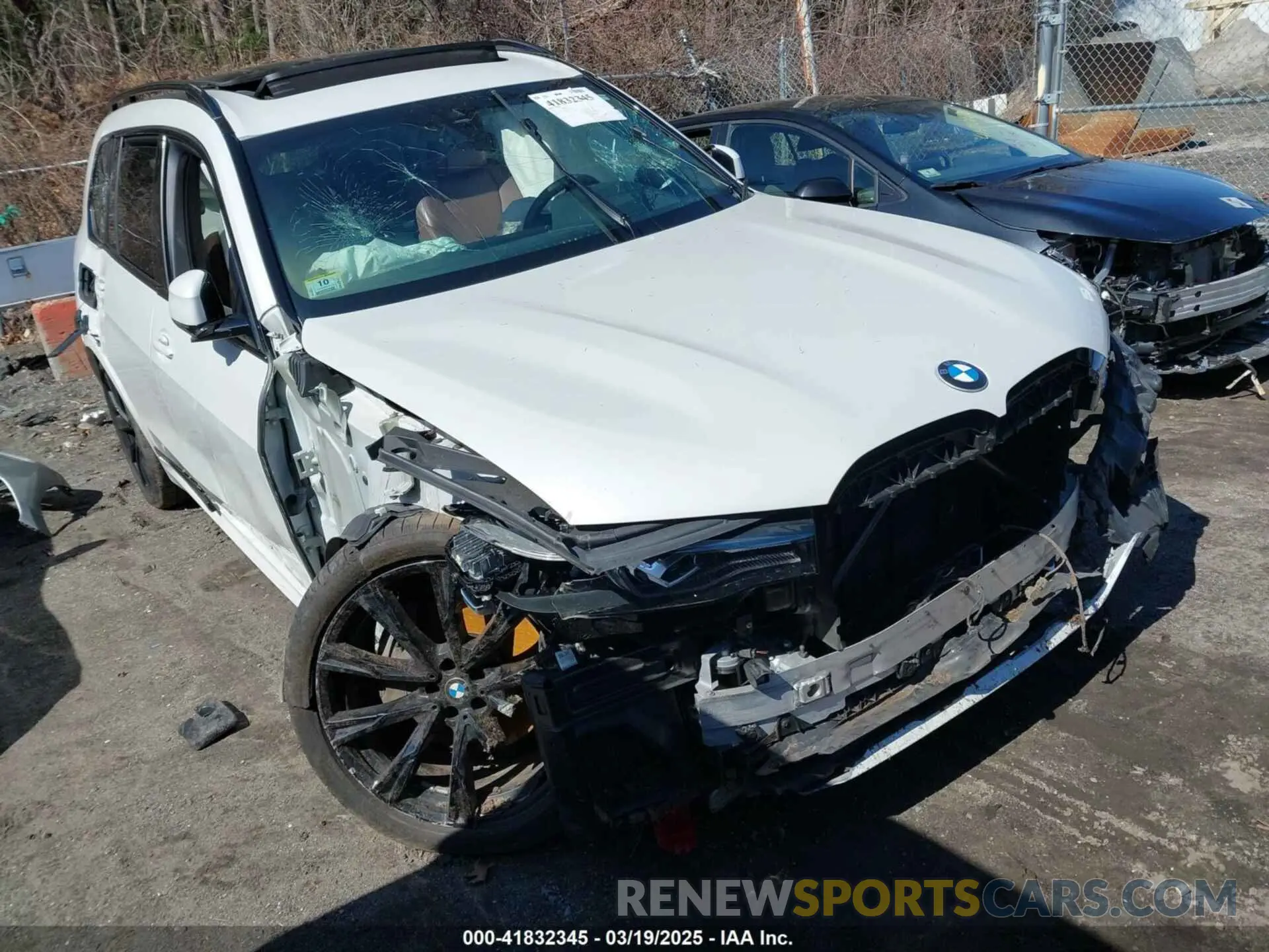 1 fotografías del automóvil dañado 5UXCW2C09M9E24556 BMW X7 2021