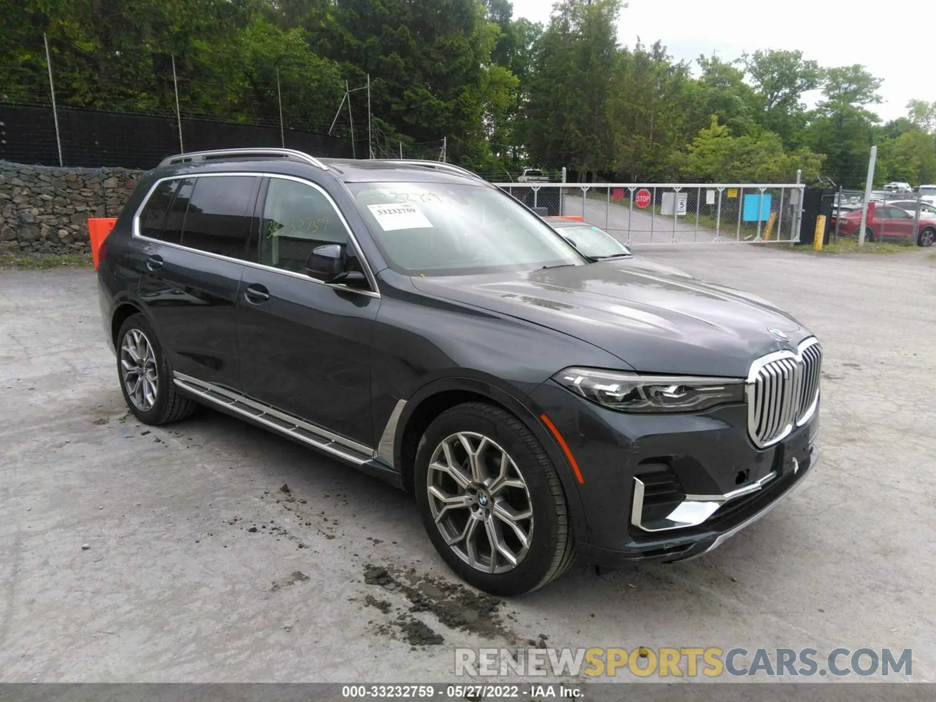 1 fotografías del automóvil dañado 5UXCW2C0XM9F32569 BMW X7 2021