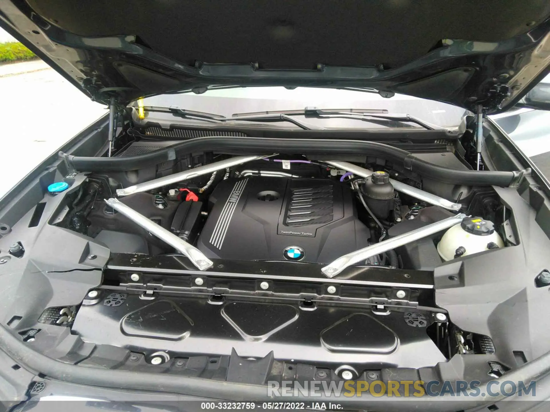 10 fotografías del automóvil dañado 5UXCW2C0XM9F32569 BMW X7 2021