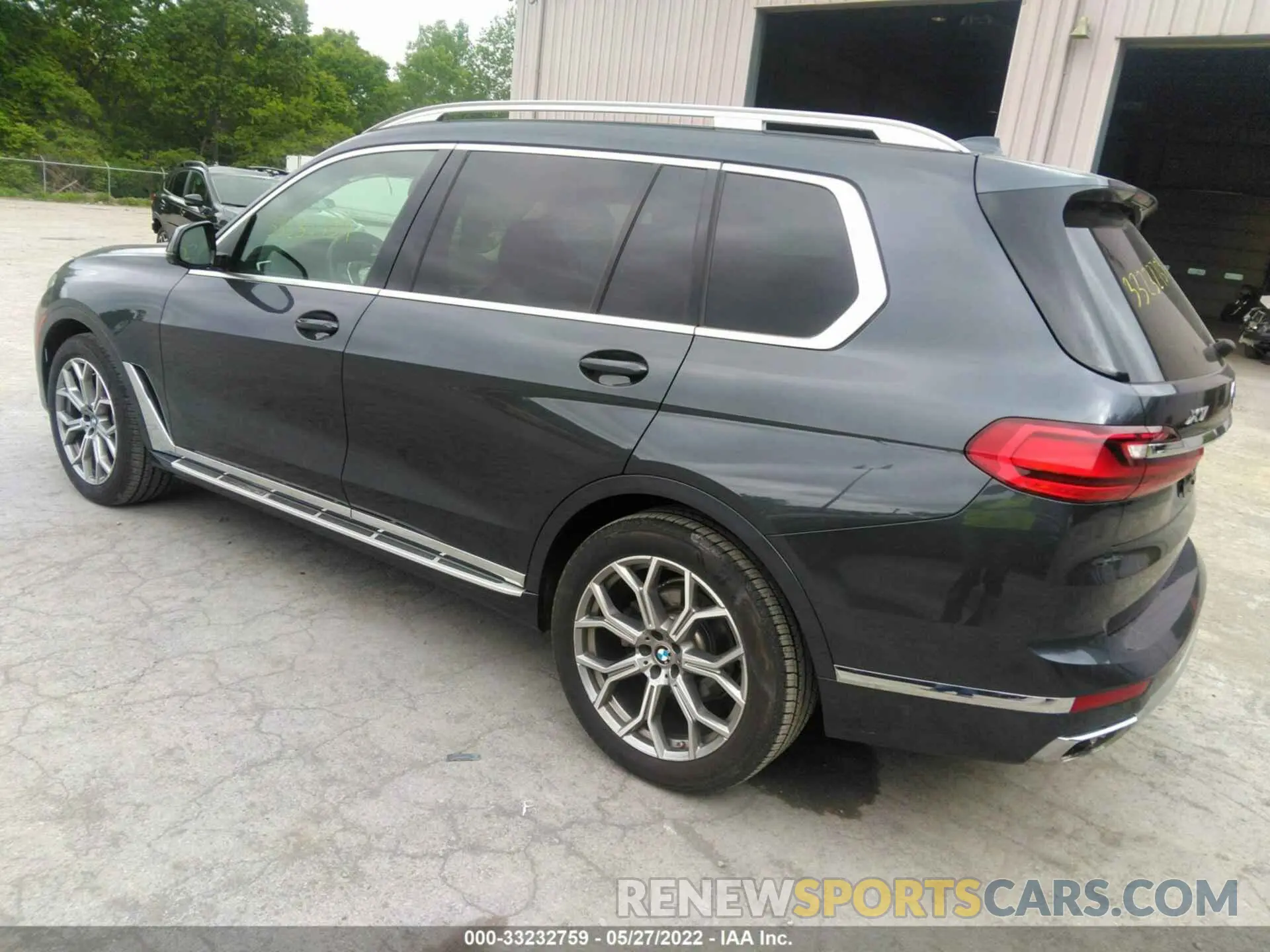 3 fotografías del automóvil dañado 5UXCW2C0XM9F32569 BMW X7 2021