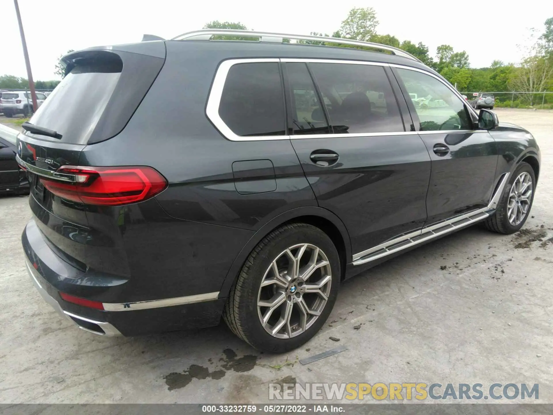 4 fotografías del automóvil dañado 5UXCW2C0XM9F32569 BMW X7 2021