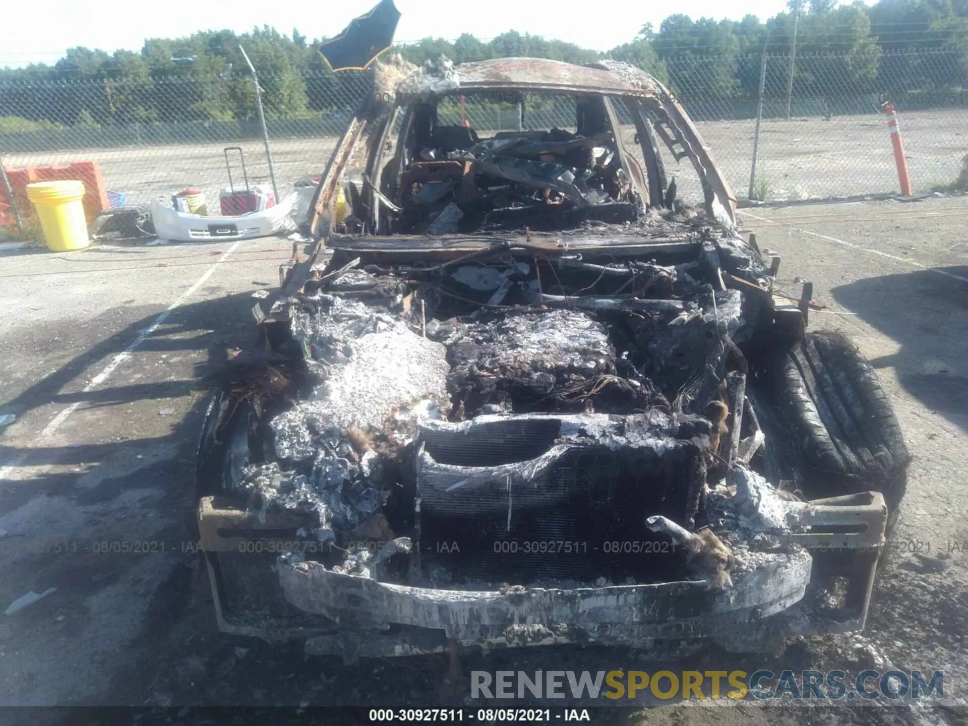 6 fotografías del automóvil dañado 5UXCW2C0XM9H60622 BMW X7 2021