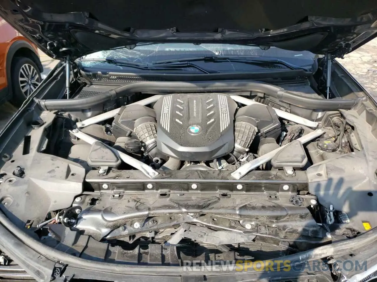 7 fotografías del automóvil dañado 5UXCX6C03M9H71255 BMW X7 2021