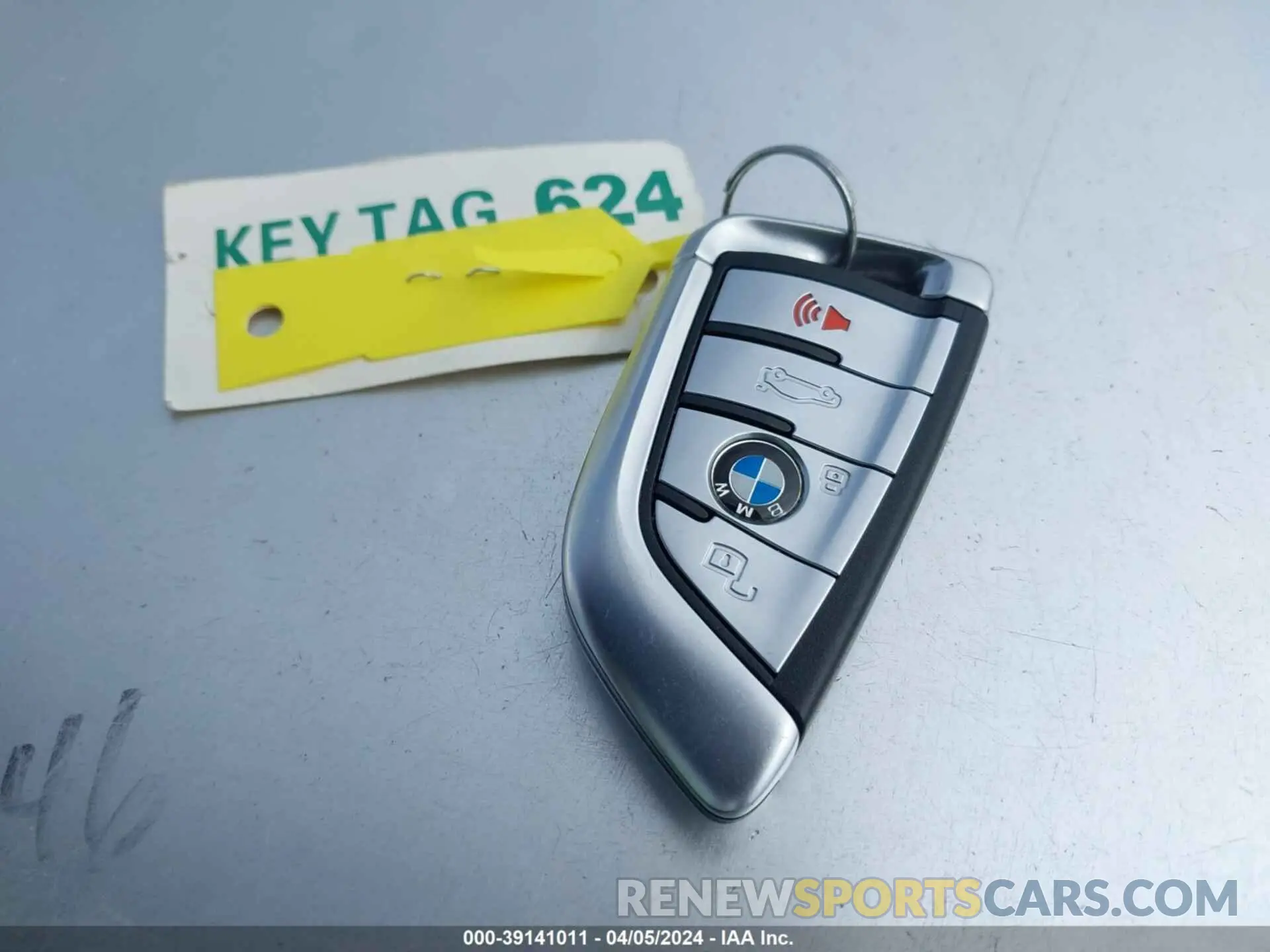 11 fotografías del automóvil dañado 5UXCX6C0XM9E99304 BMW X7 2021