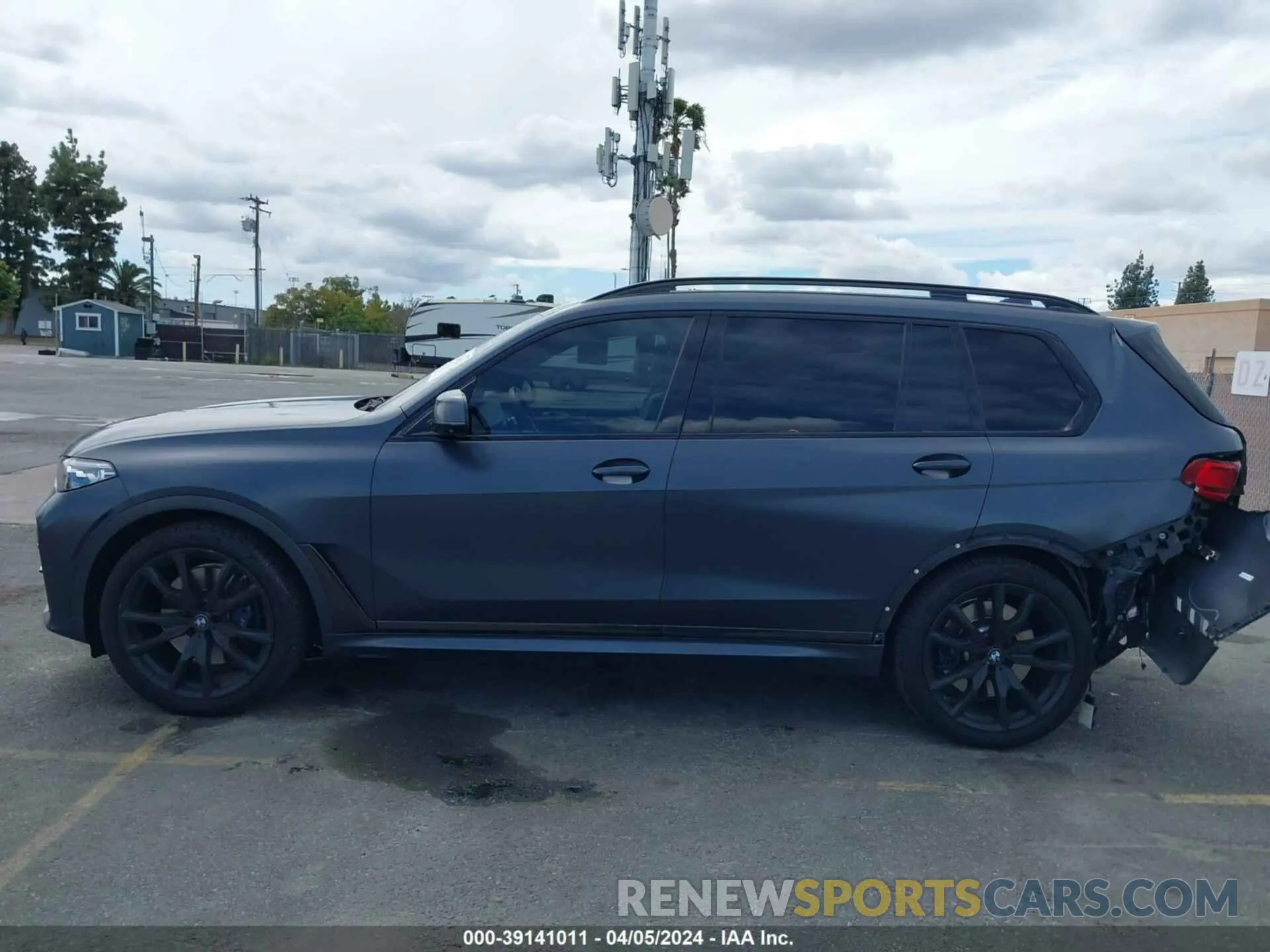 14 fotografías del automóvil dañado 5UXCX6C0XM9E99304 BMW X7 2021