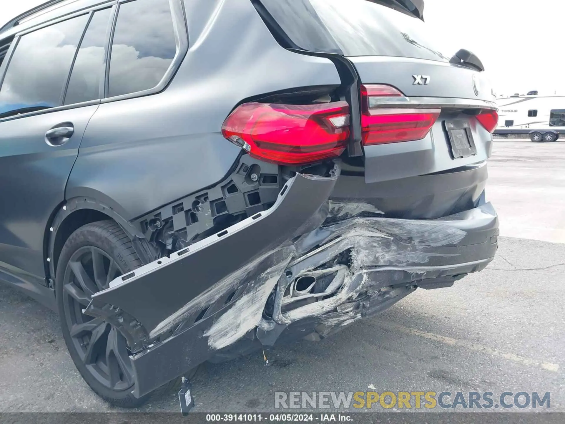 6 fotografías del automóvil dañado 5UXCX6C0XM9E99304 BMW X7 2021