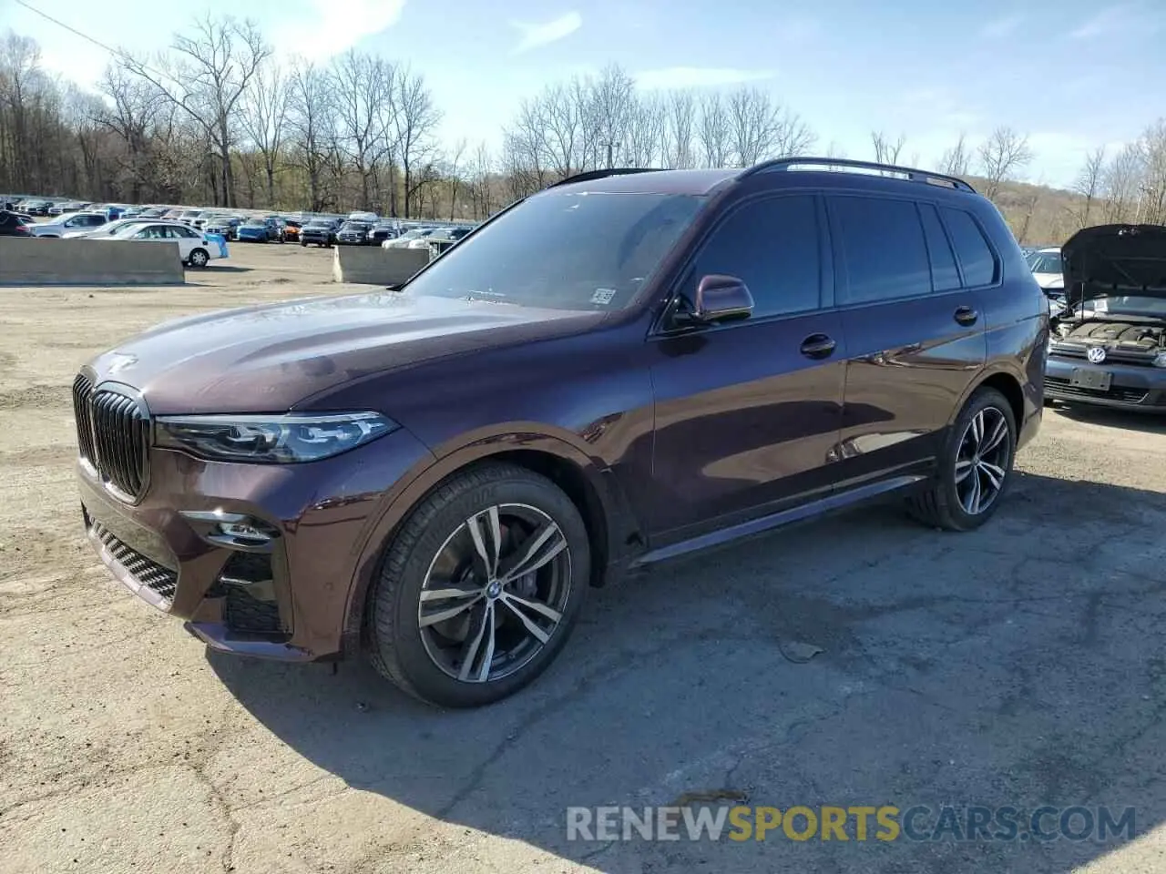 1 fotografías del automóvil dañado 5UXCW2C00N9K81494 BMW X7 2022